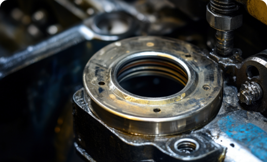 Photo of a gasket